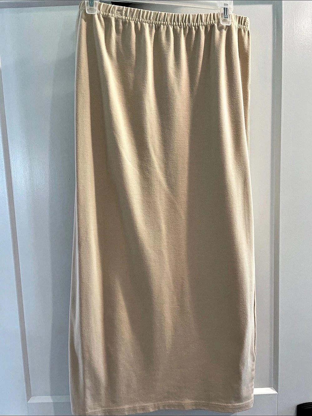 Nuggles 34 inch Women's Beige Maxi Skirt
